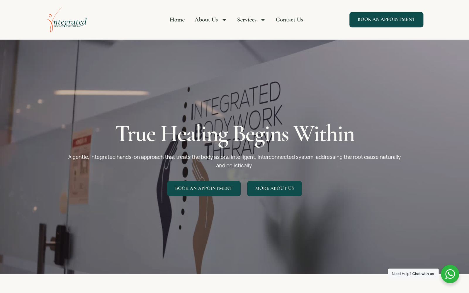 Integrated Bodywork Therapy website